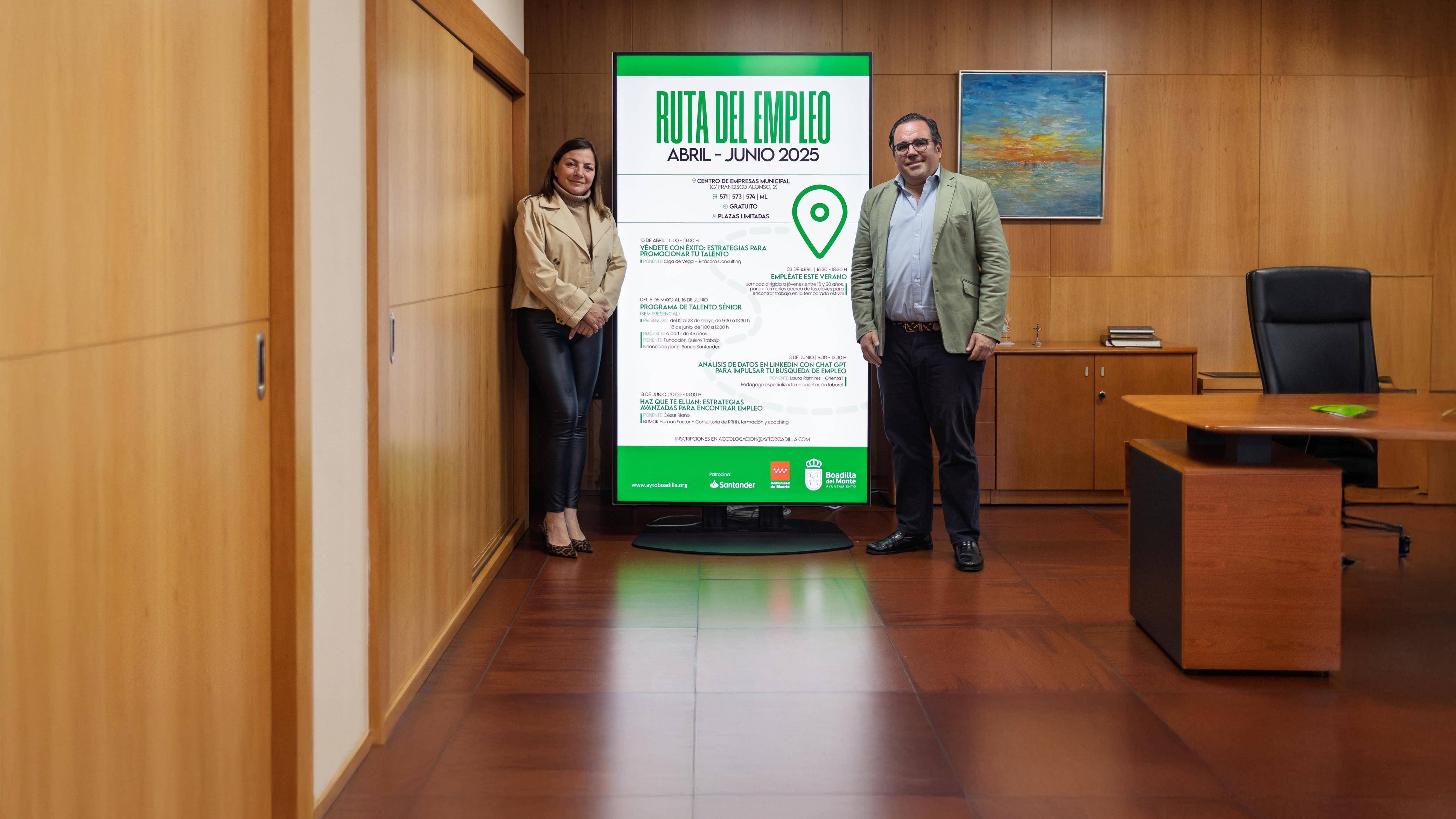 Texto Alternativo: La Ruta del Empleo ofrece hasta junio ponencias y jornadas para ayudar en la búsqueda de trabajo