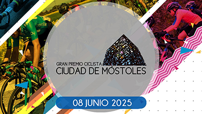 Texto Alternativo: El municipio acogerá el I Gran Premio Ciclista Ciudad de Móstoles el 8 de junio con prueba paralímpica, femenina y masculina élite