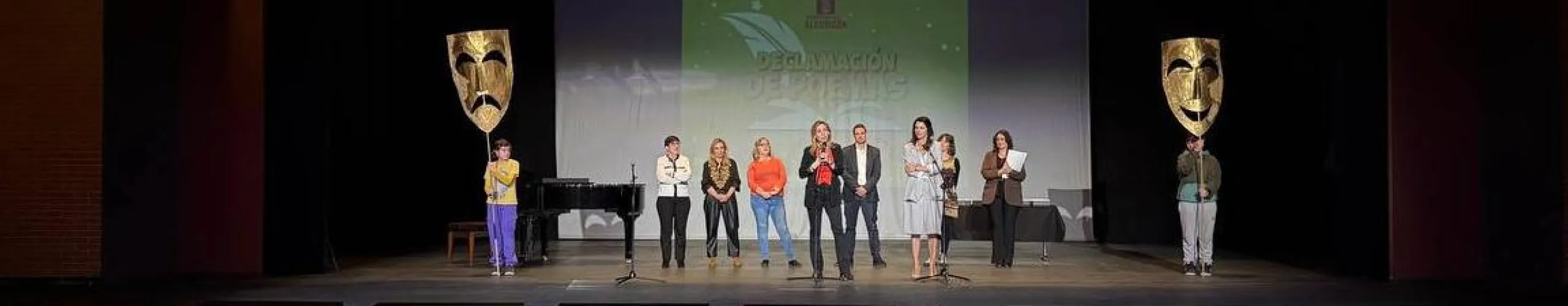 Texto Alternativo: Alcorcón conmemora el Día Mundial de la Poesía y del Teatro en una mágica II edición del Concurso de Declamación de Poemas en el Teatro Buero Vallejo