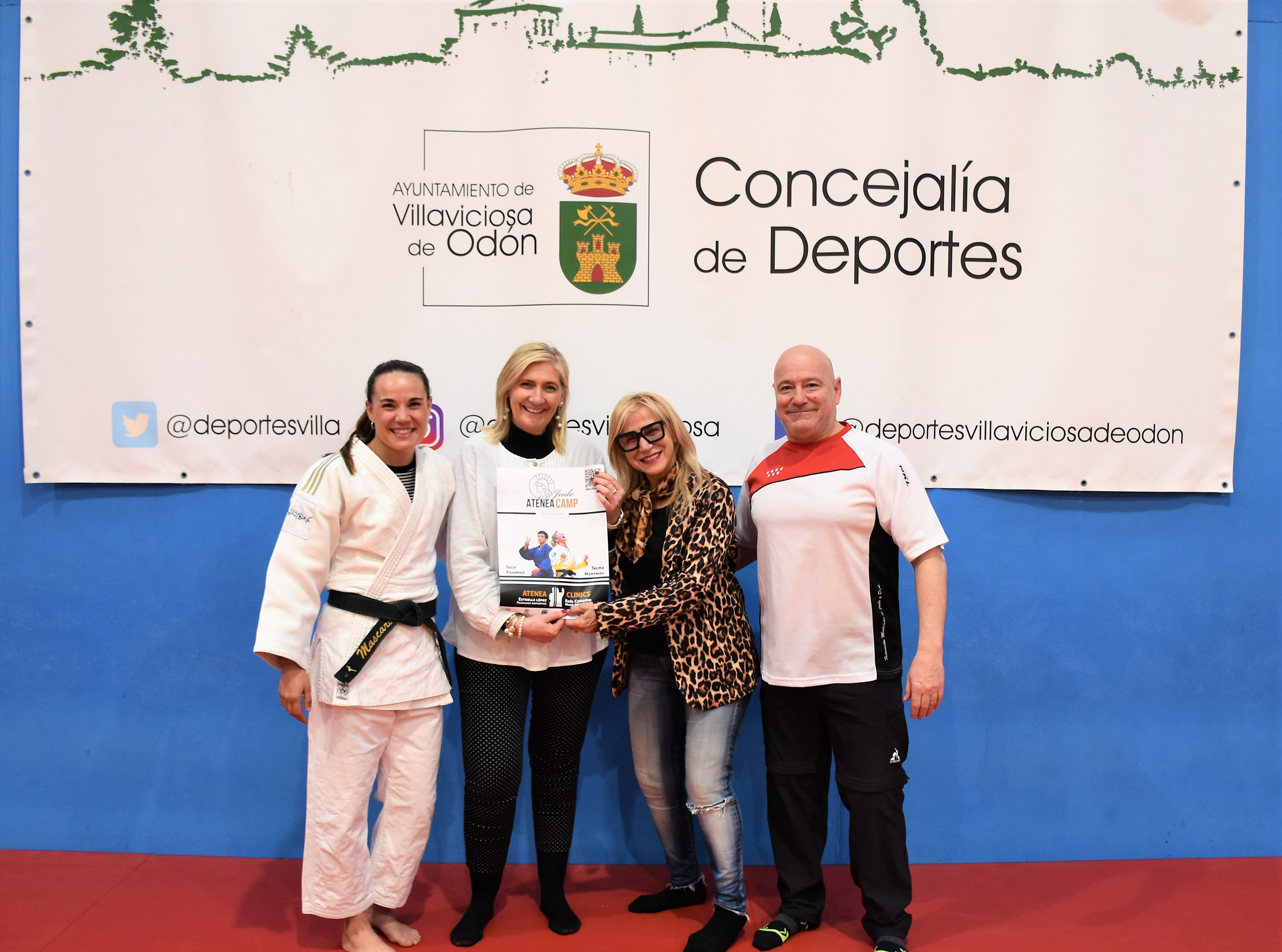 Texto Alternativo: Villaviciosa de Odón acogerá el Atenea Judo Camp un innovador evento que tiene como objetivo principal la promoción y difusión del judo