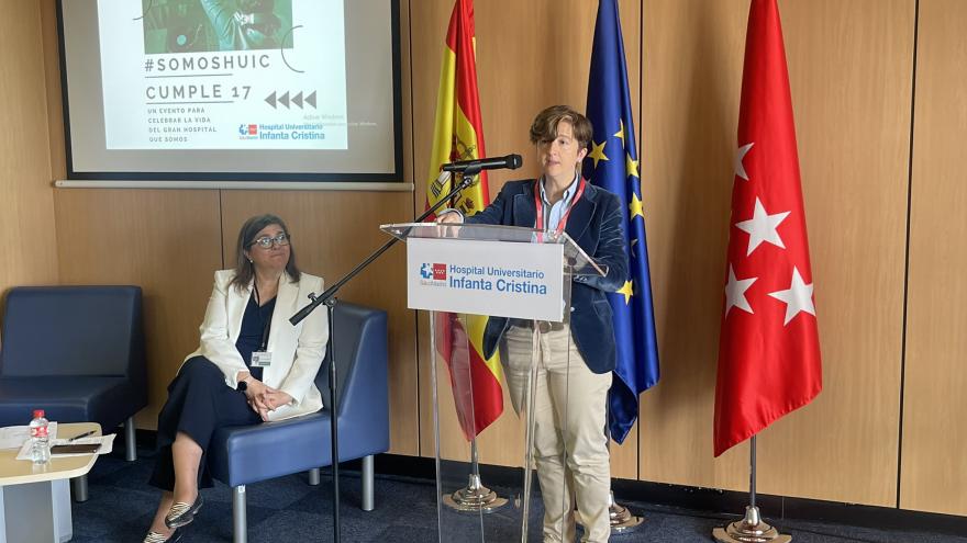 Texto Alternativo: El Hospital público Infanta Cristina celebra su 17º aniversario con un emotivo homenaje a sus profesionales