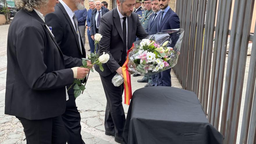 Texto Alternativo: La Comunidad de Madrid rinde homenaje a las víctimas del atentado terrorista en el restaurante El Descanso en su 40º aniversario