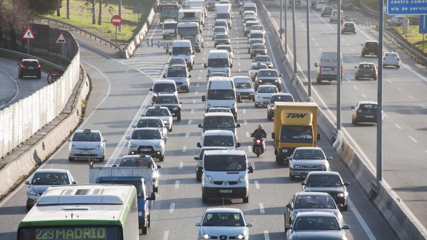 Texto Alternativo: La Comunidad de Madrid pide a los conductores precaución en los desplazamientos por carretera en Semana Santa