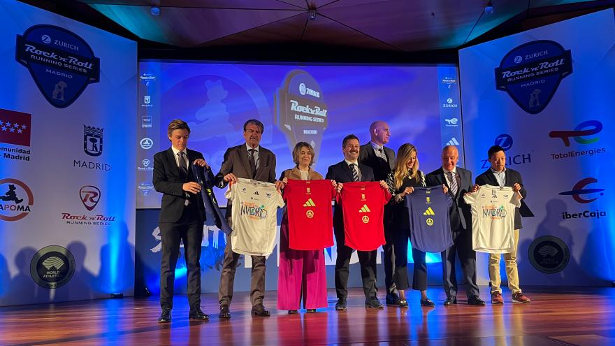 Texto Alternativo: La Comunidad de Madrid lleva el mensaje de su Plan contra las Drogas a los 45.000 corredores de la Zurich Rock ‘n’ Roll Running Series