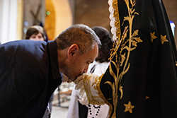 Texto Alternativo: Las procesiones infantiles protagonizaron el fin de semana la programación de Semana Santa en Móstoles