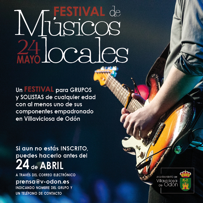 Texto Alternativo: LLega el Festival de Músicos Locales a Villaviciosa de Odón