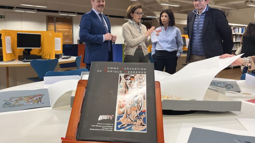 Texto Alternativo: La Comunidad de Madrid incorpora a su Colección Cervantina 242 ilustraciones del dibujante Enrique Herreros