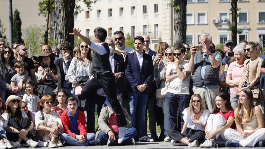 Texto Alternativo: La Comunidad de Madrid lleva a la calle a sus bailarines en el Día Internacional de la Danza