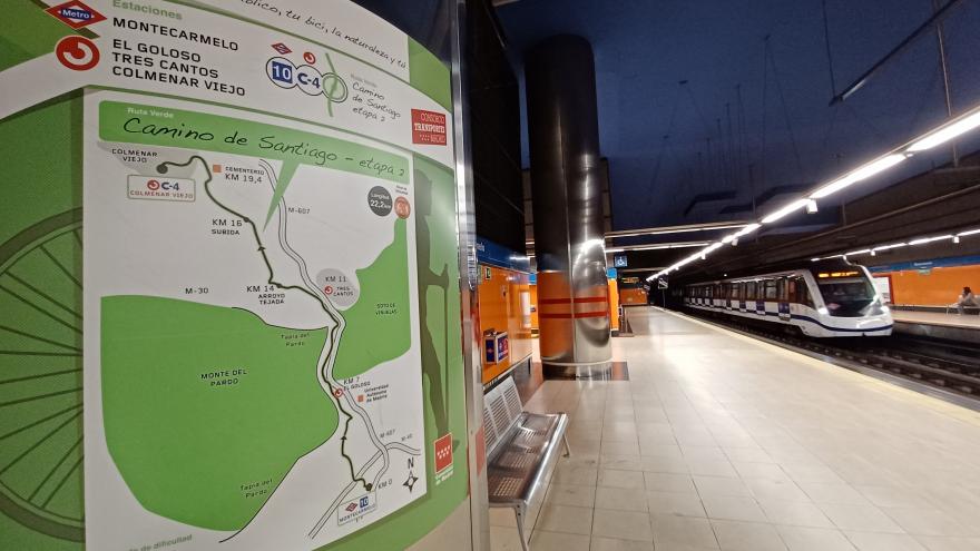 Texto Alternativo: La Comunidad invita a conocer las cuatro etapas madrileñas del Camino de Santiago con el programa Rutas Verdes del Consorcio Regional de Transportes