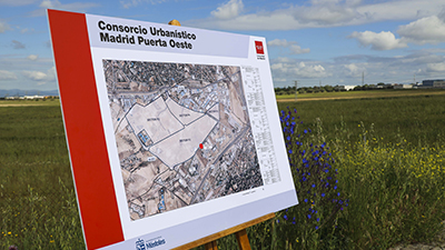 Texto Alternativo: Móstoles construirá el eje industrial y logístico “Madrid Puerta Oeste”, uno de los más importantes de la región