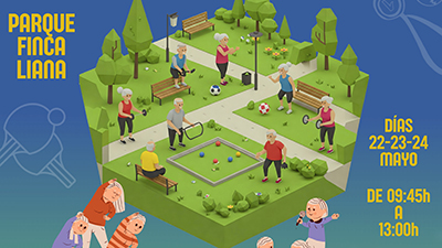 Texto Alternativo: El Ayuntamiento de Móstoles organiza unas jornadas de envejecimiento activo para mayores en Parque Finca Liana