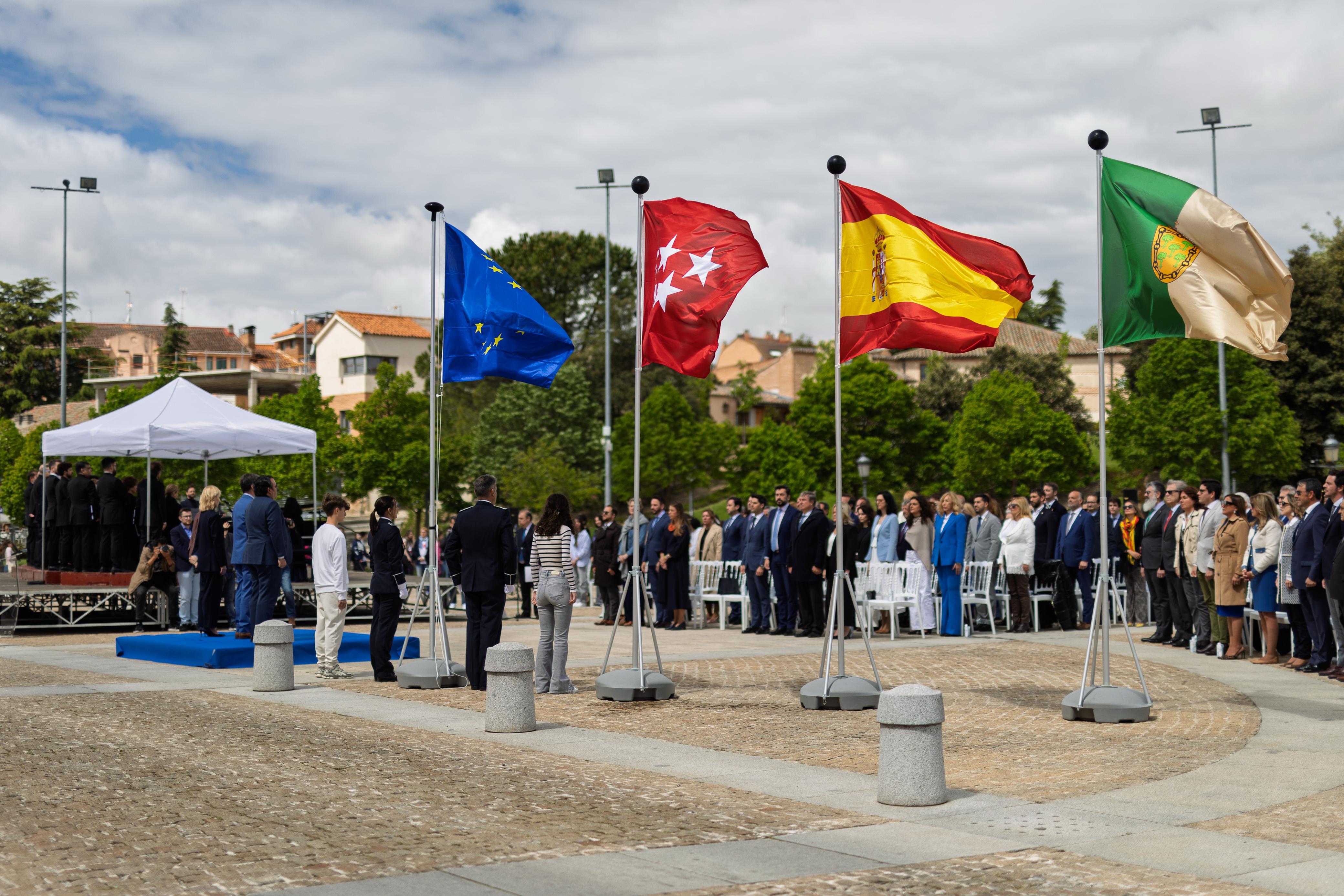 Texto Alternativo: La Comunidad de Madrid celebra en Boadilla del Monte el Día de Europa