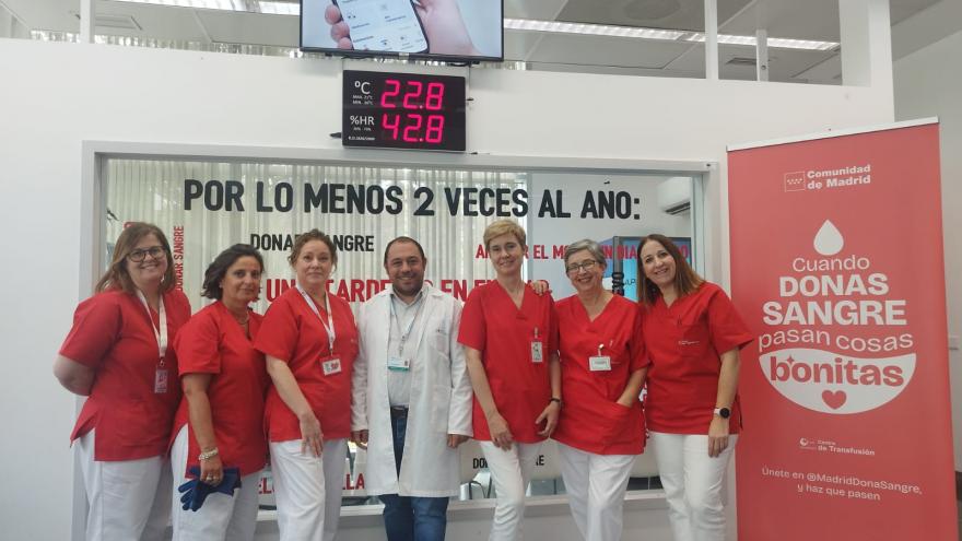Texto Alternativo: El Centro de Transfusión de la Comunidad de Madrid celebra las segundas Jornadas nacionales de Enfermería en donación de sangre