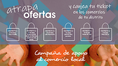 Texto Alternativo: El Ayuntamiento de Móstoles organiza una feria itinerante “Atrapa Ofertas” en cada uno de los distritos del municipio