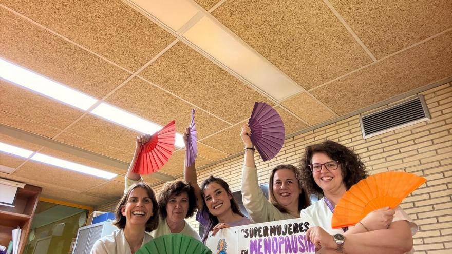 Texto Alternativo: Profesionales del Centro de Salud Puerta Bonita desmontan falsos mitos sobre menopausia y enseñan el cuidado del suelo pélvico