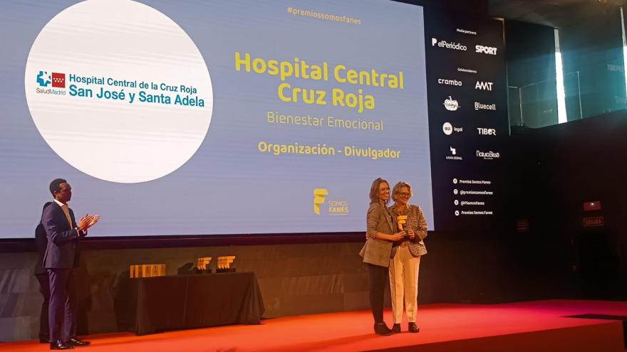 Texto Alternativo: El Hospital público de la Cruz Roja de la Comunidad de Madrid, ganador del premio