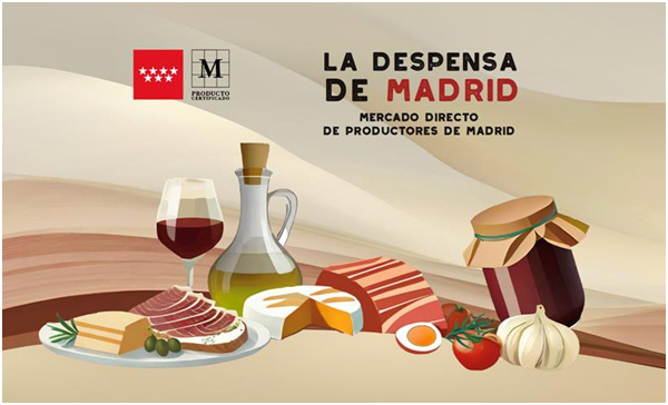 Texto Alternativo: Leganés acoge el mercado agroalimentario La Despensa de Madrid, con productos locales de comercios como Madrid Miel y La Cibeles