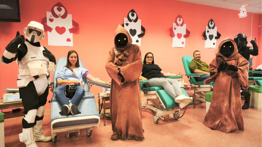 Texto Alternativo: Más de 150 personas donaron sangre en el último 'maratón' del Hospital público Príncipe de Asturias