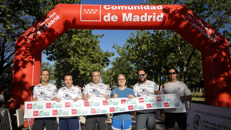 Texto Alternativo: La Comunidad de Madrid celebra el II Cross Arco Verde para seguir mostrando los atractivos naturales de este corredor medioambiental único en Europa