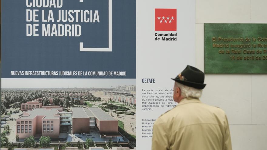 Texto Alternativo: La Comunidad de Madrid inicia este verano las obras de la Ciudad de la Justicia con el edificio del TSJM como referente