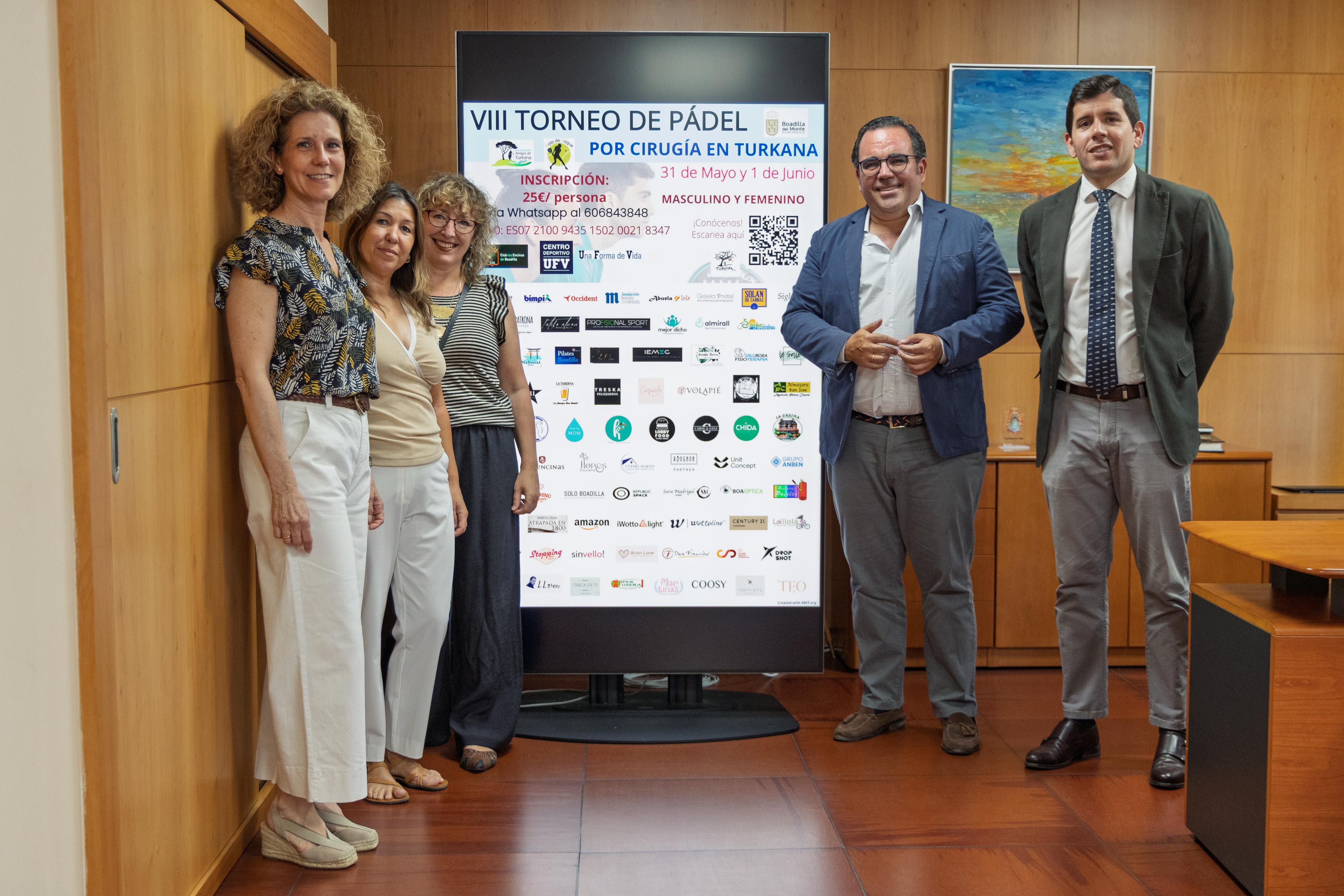 Texto Alternativo: Boadilla acogerá el VIII Torneo Benéfico de Pádel a favor de Cirugía en Turkana