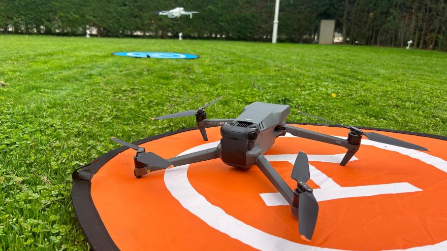 Texto Alternativo: La Comunidad de Madrid despliega drones para coordinar labores de rescate en situaciones de emergencias