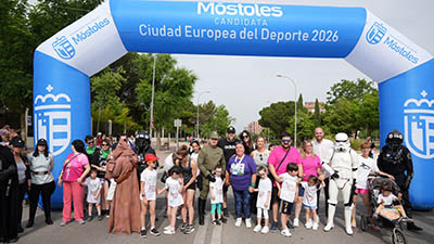 Texto Alternativo: Móstoles celebró la VIII Carrera Solidaria Infantil contra las Enfermedades Raras