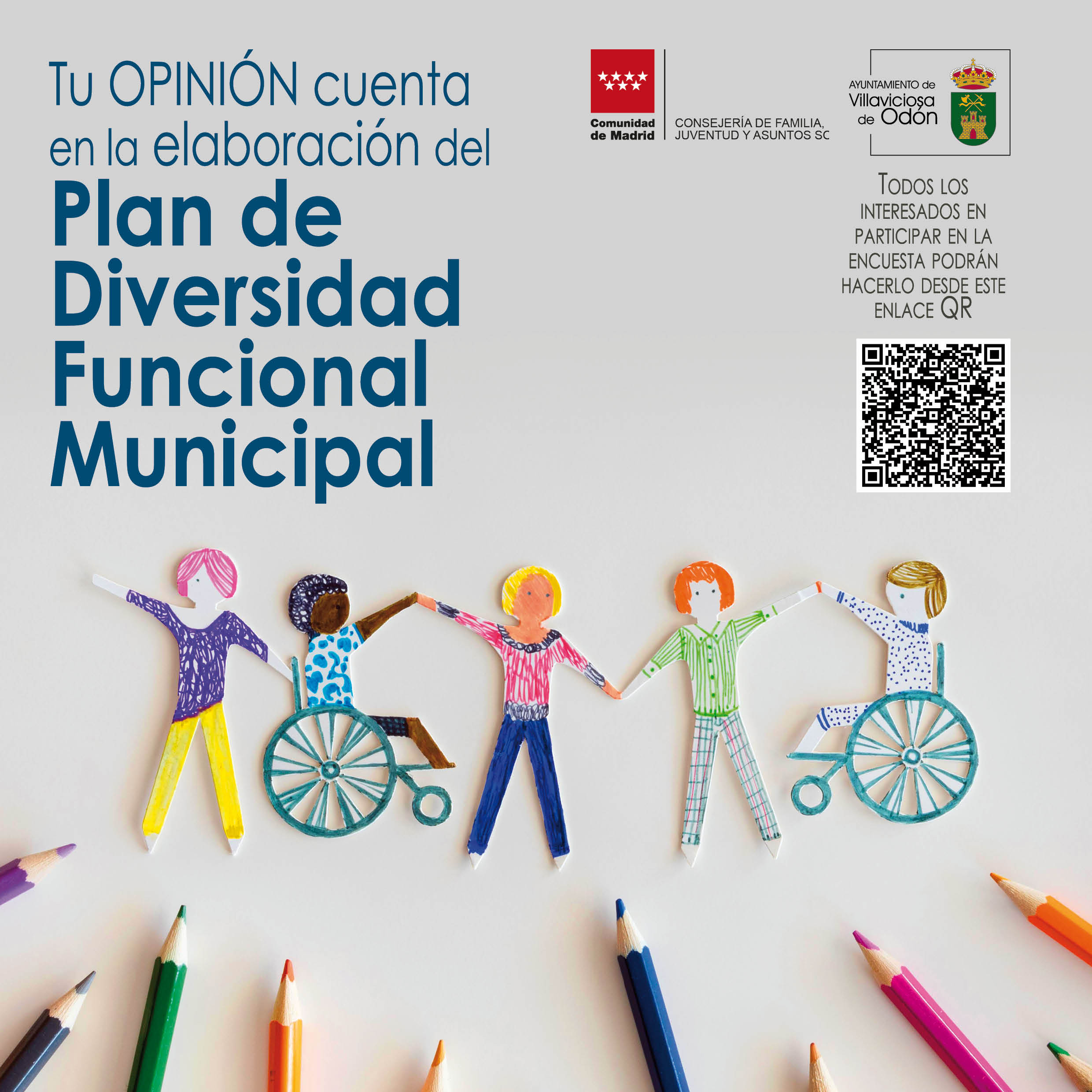 Texto Alternativo: Proceso participativo para la elaboración del Plan de Diversidad Funcional