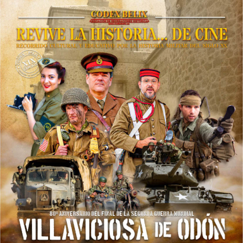 Texto Alternativo: Villaviciosa de Odón acoge el evento “Revive la Historia… de Cine” los días 13, 14 y 15 de junio