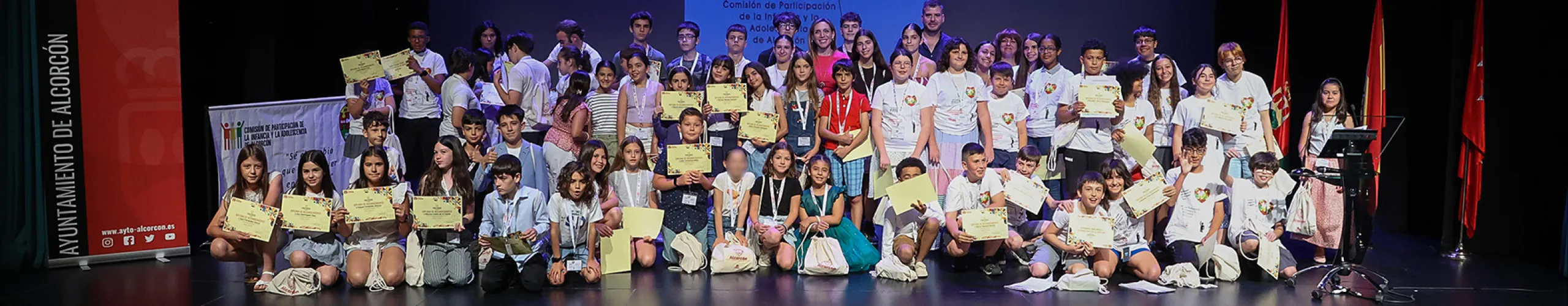 Texto Alternativo: Más de 800 niños y niñas aportan sus ideas para mejorar Alcorcón en el pleno de la Comisión de Participación de Infancia y Adolescencia