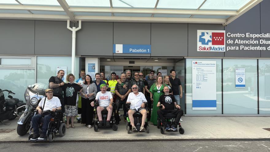Texto Alternativo: La Comunidad de Madrid reconoce las aportaciones a la investigación y la mejora de la calidad de vida de los pacientes con ELA