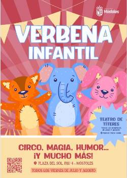 Texto Alternativo: Comienza la programación de Verbena con Las Supremas de Móstoles y Verbena infantil con la fiesta de la espuma pirata