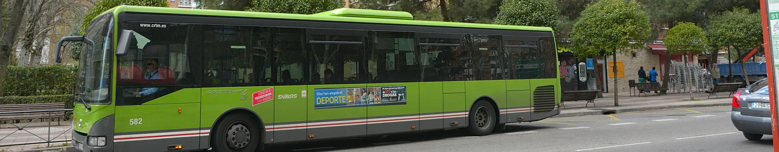 Texto Alternativo: Alcorcón consigue el refuerzo de dos líneas de autobús por los problemas de movilidad que afectan a la vecindad tras las obras en la A-5 y la C5