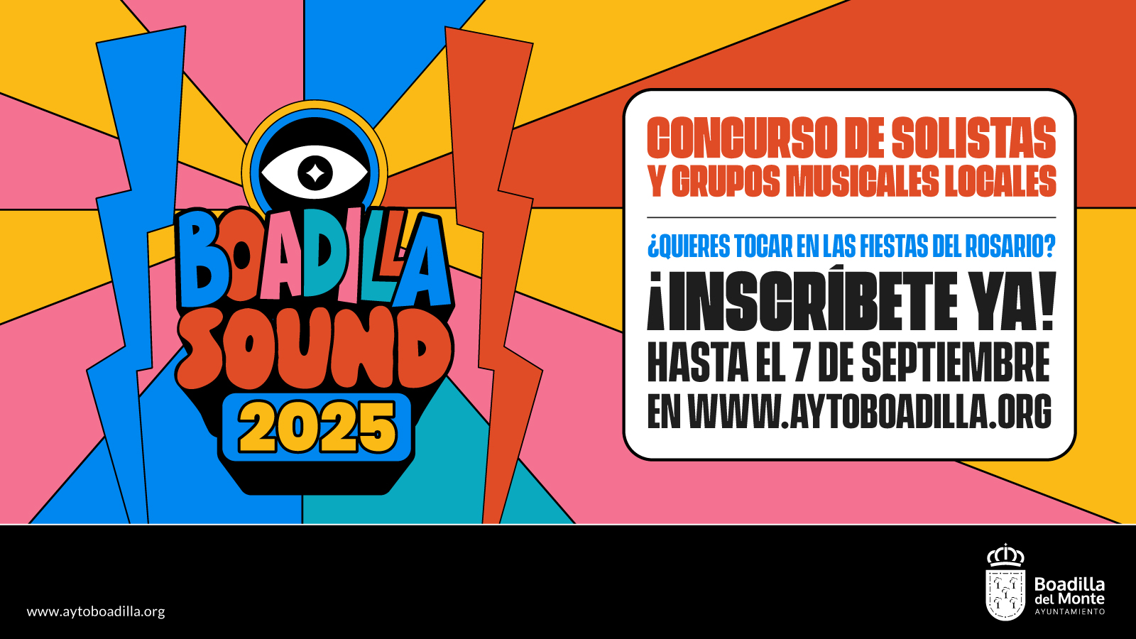 Texto Alternativo: Hasta el 7 de septiembre estará abierta la inscripción para el II Concurso de Solistas y Grupos Musicales de Boadilla