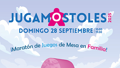Texto Alternativo: El Ayuntamiento de Móstoles organiza una jornada de juegos de mesa para disfrutar en familia, ‘JugaMóstoles 2025’