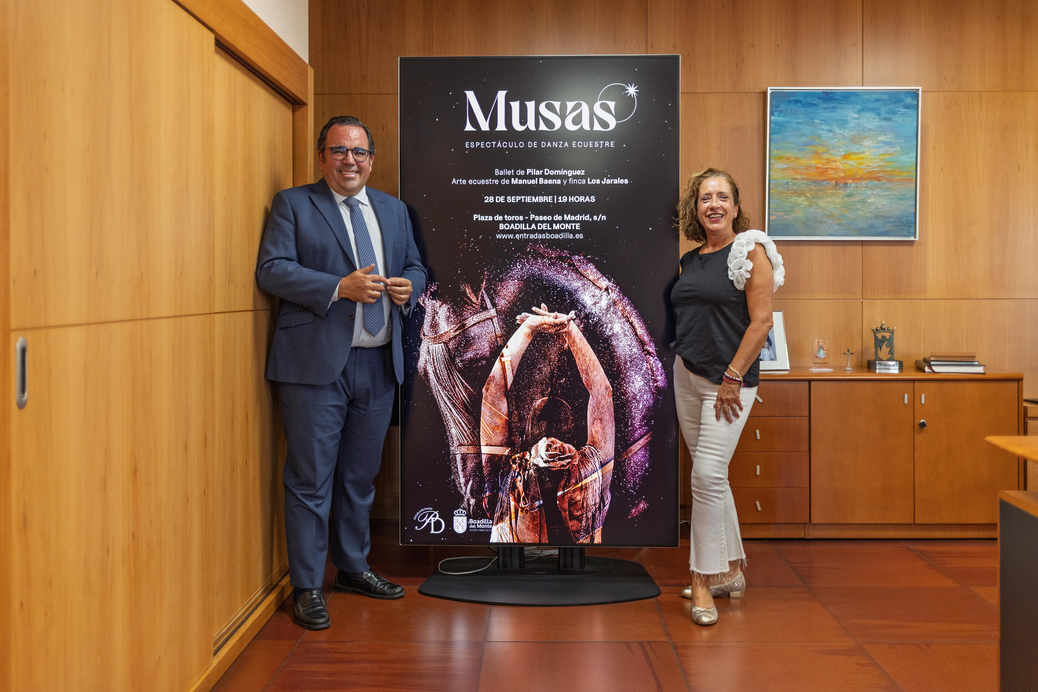 Texto Alternativo: El arte ecuestre y la danza española se fusionan en el espectáculo Musas, el próximo día 27 en la plaza de toros