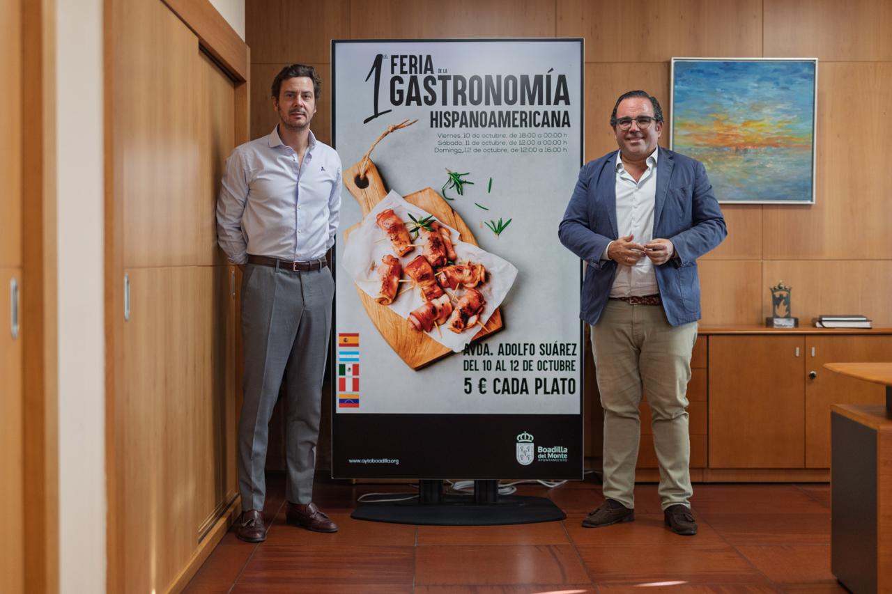 Texto Alternativo: Boadilla celebrará entre el 10 y el 12 de octubre la I Feria de la Gastronomía Hispanoamericana