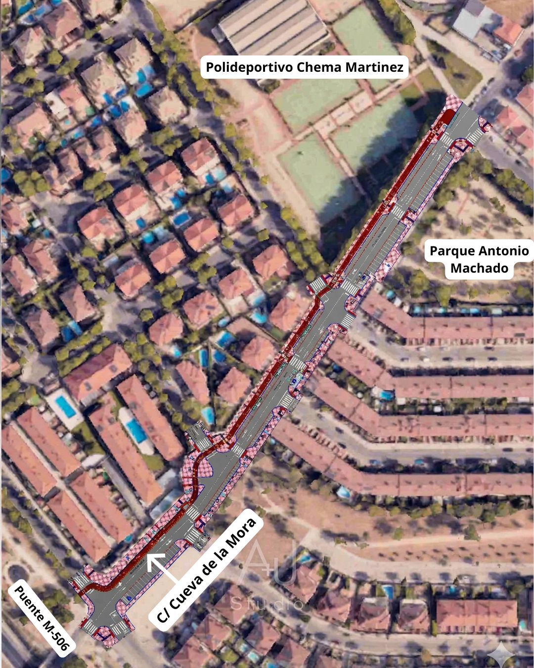 Texto Alternativo: Aprobado el proyecto de remodelación integral de la calle Cueva de la Mora