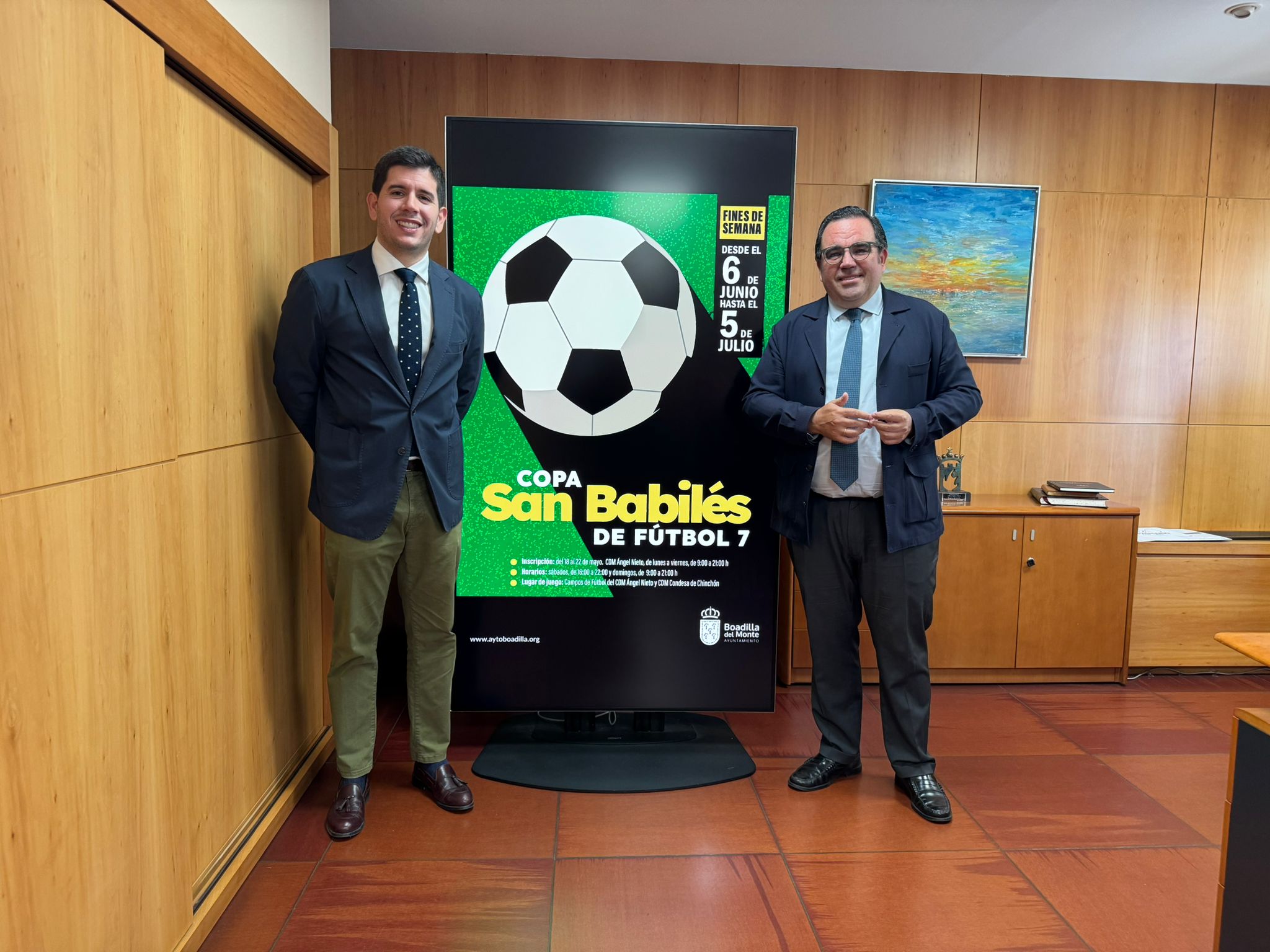 Texto Alternativo: Las inscripciones para participar enla Copa de San Babilés de Fútbol 7 se pueden formalizar hasta el 22 de mayo